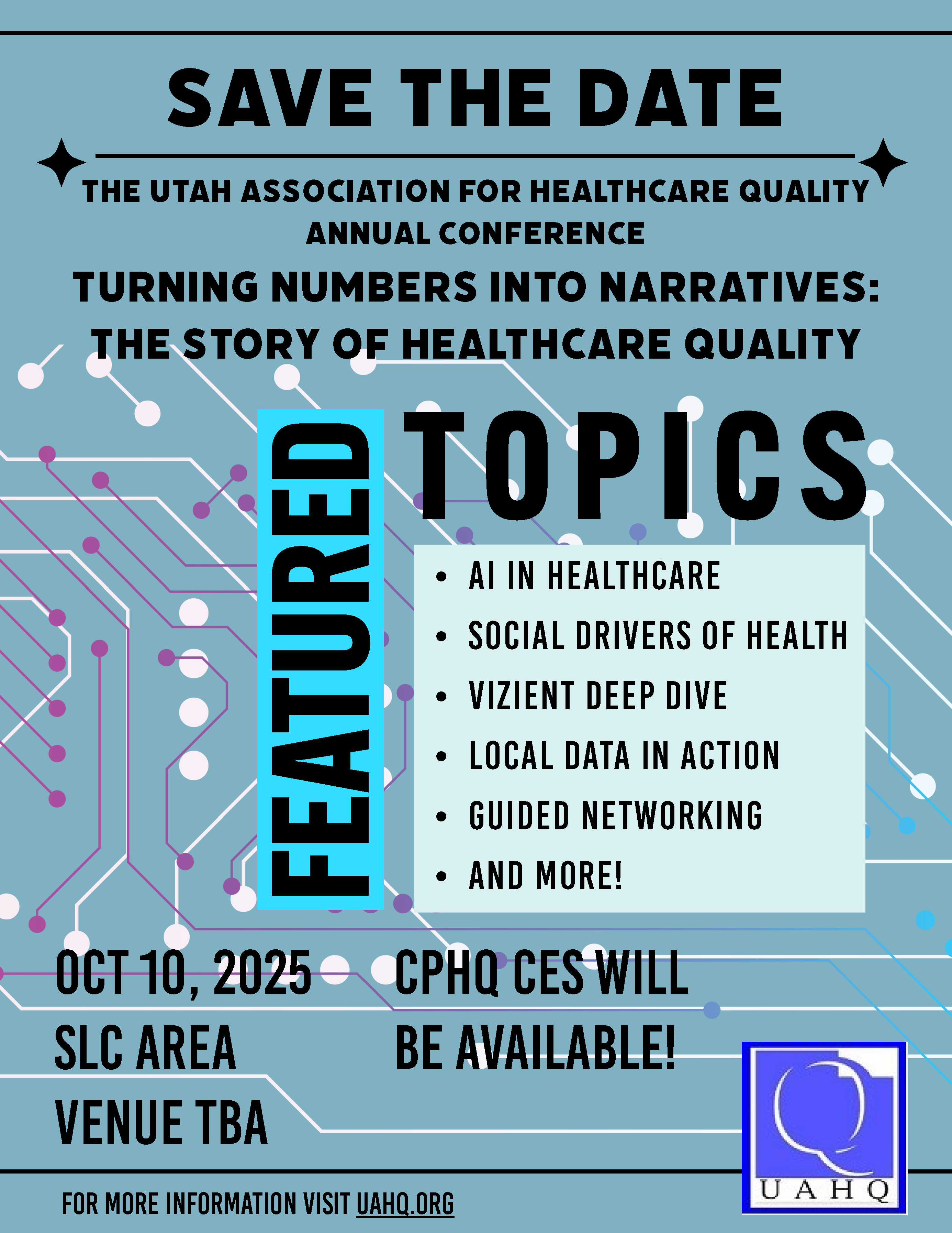 2025 UAHQ Conf Save The Date